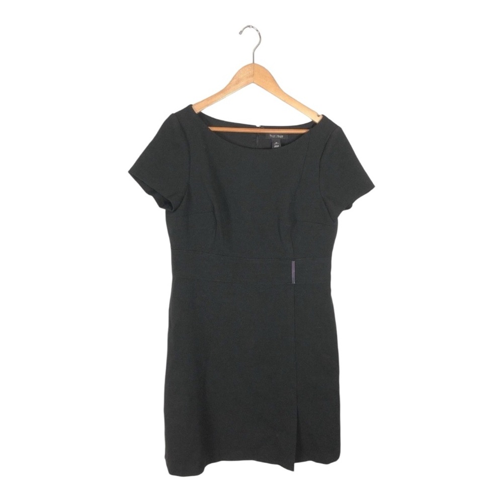 White House Black Market Black Shift Dress Size 14